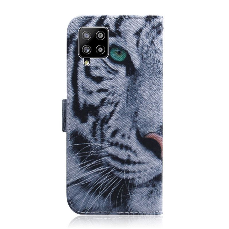 Housse Samsung Galaxy A42 5g Face De Tigre
