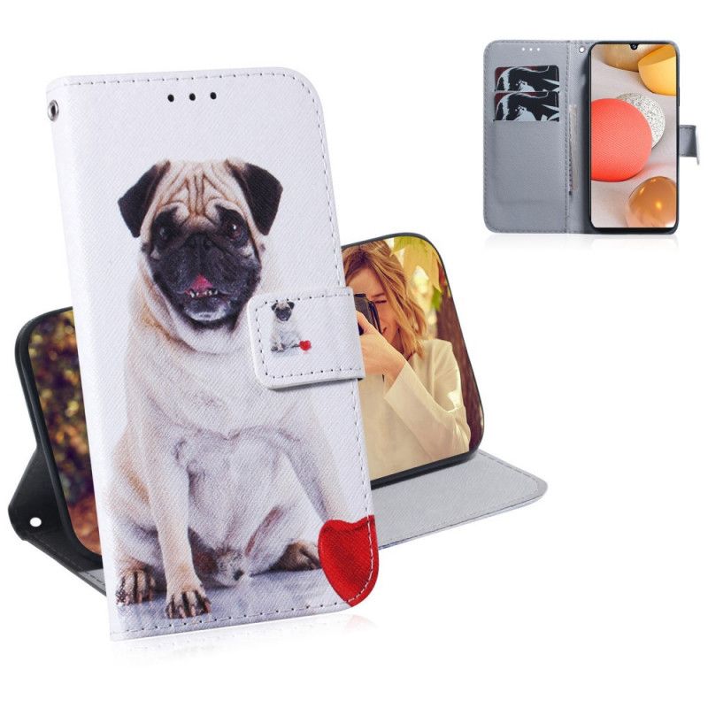 Housse Samsung Galaxy A42 5g Pug Dog