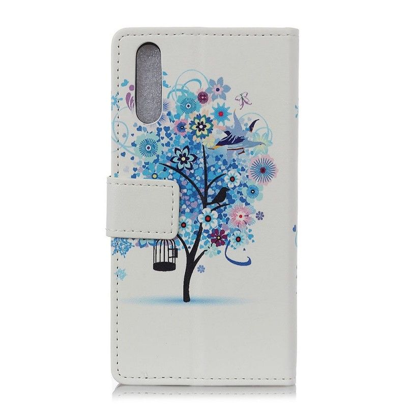 Housse Samsung Galaxy A50 Arbre Fleuri