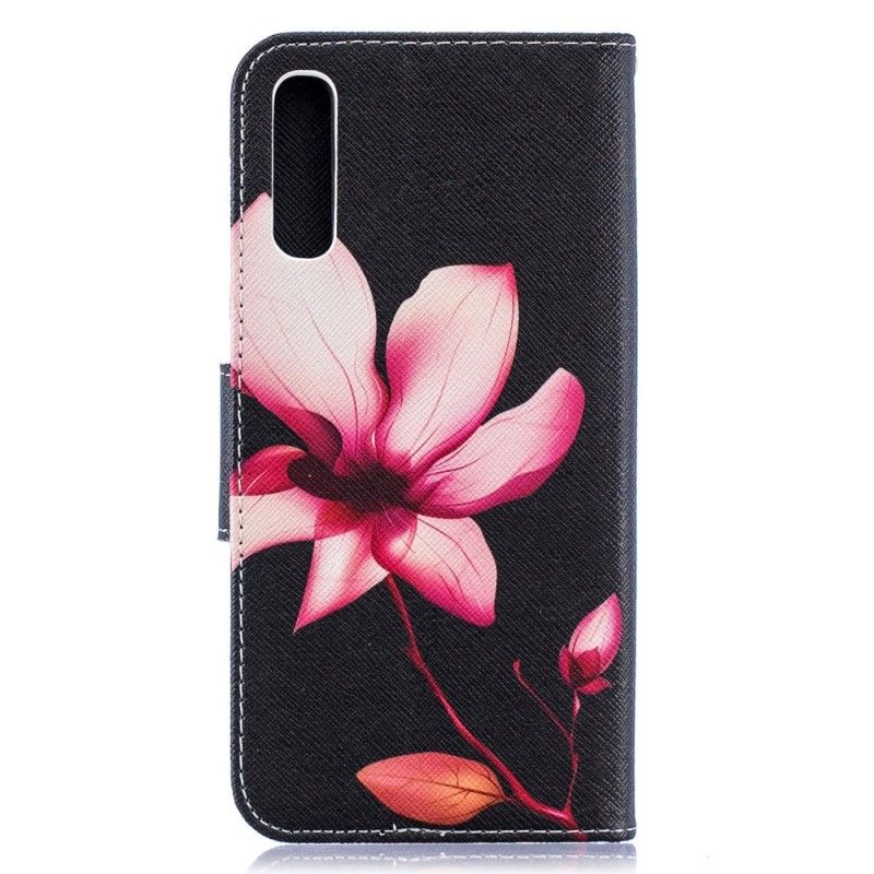 Housse Samsung Galaxy A50 Fleur Rose