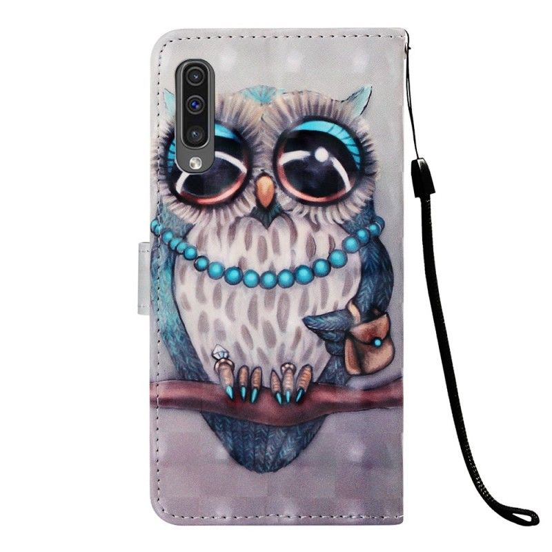 Housse Samsung Galaxy A50 Miss Hibou