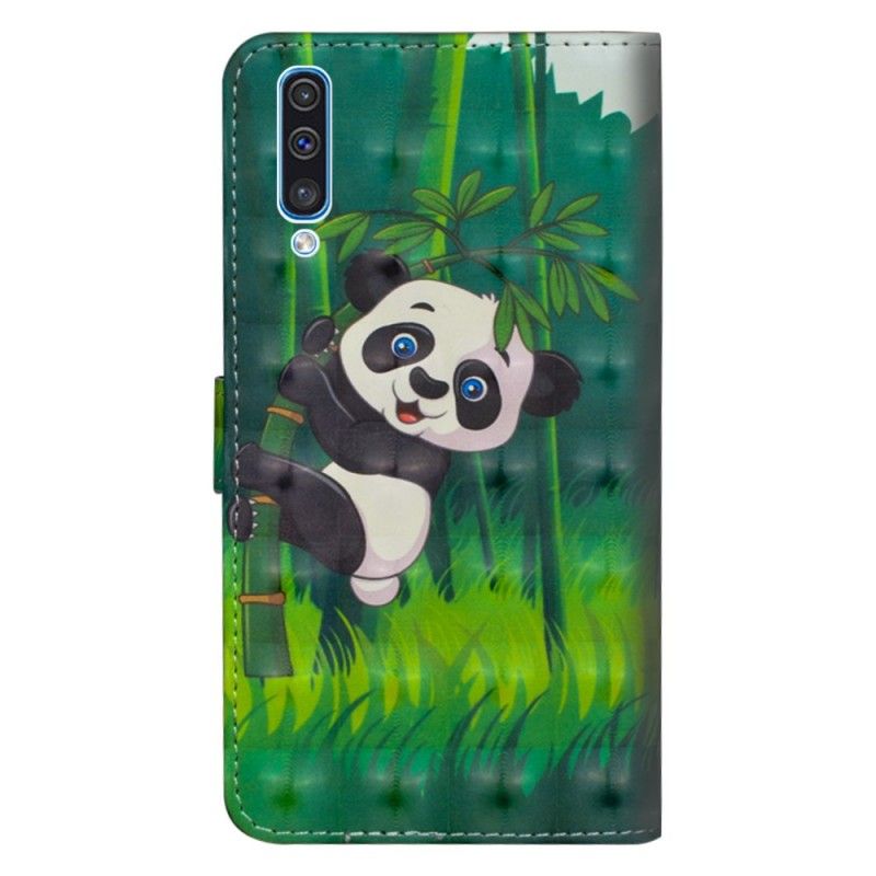 Housse Samsung Galaxy A50 Panda Et Bambou