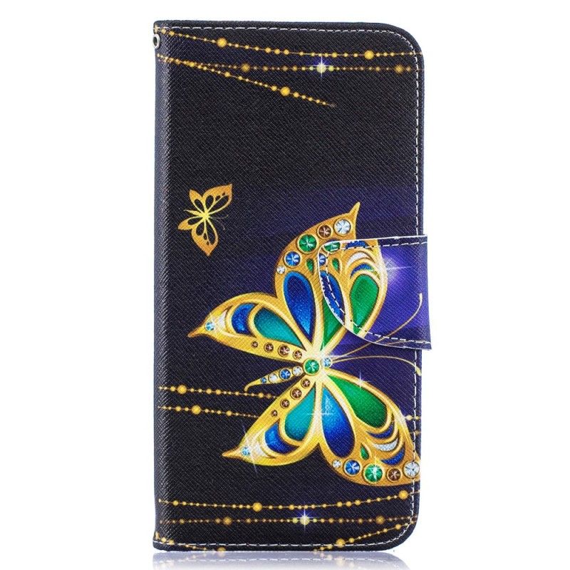 Housse Samsung Galaxy A50 Papillon Magique