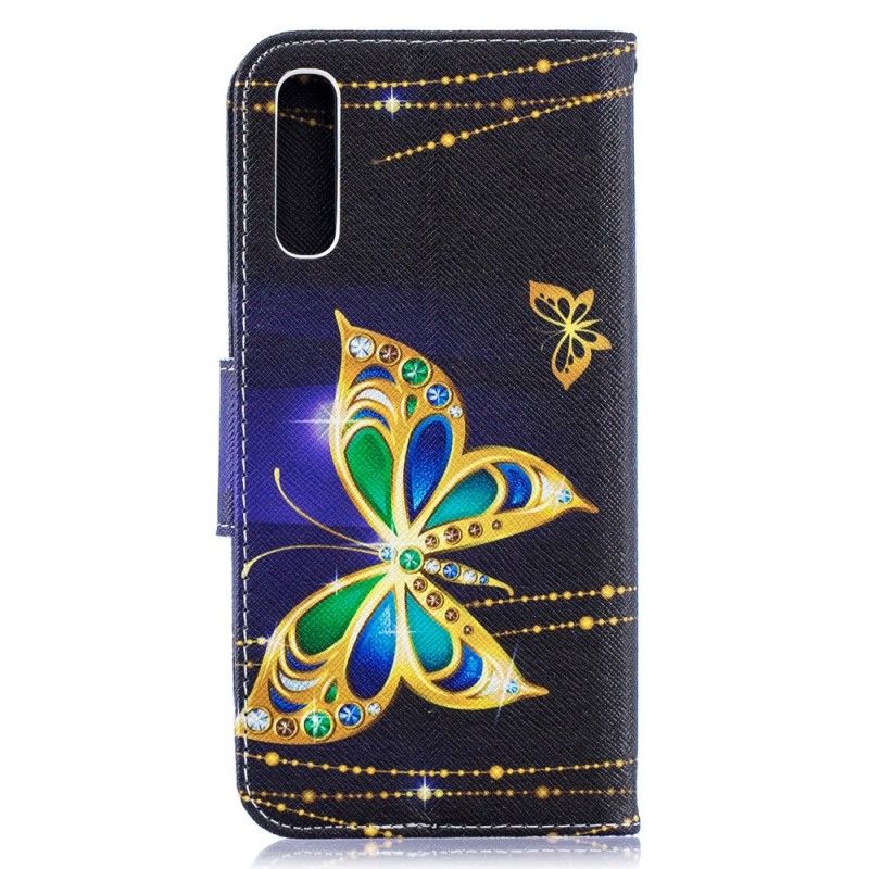 Housse Samsung Galaxy A50 Papillon Magique