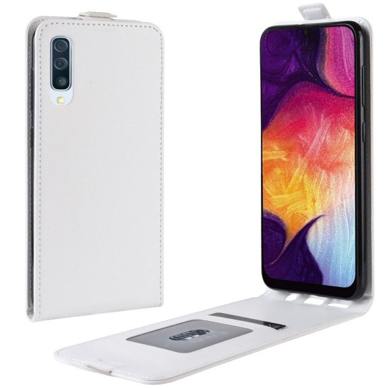 Housse Samsung Galaxy A50 Rabattable Effet Cuir