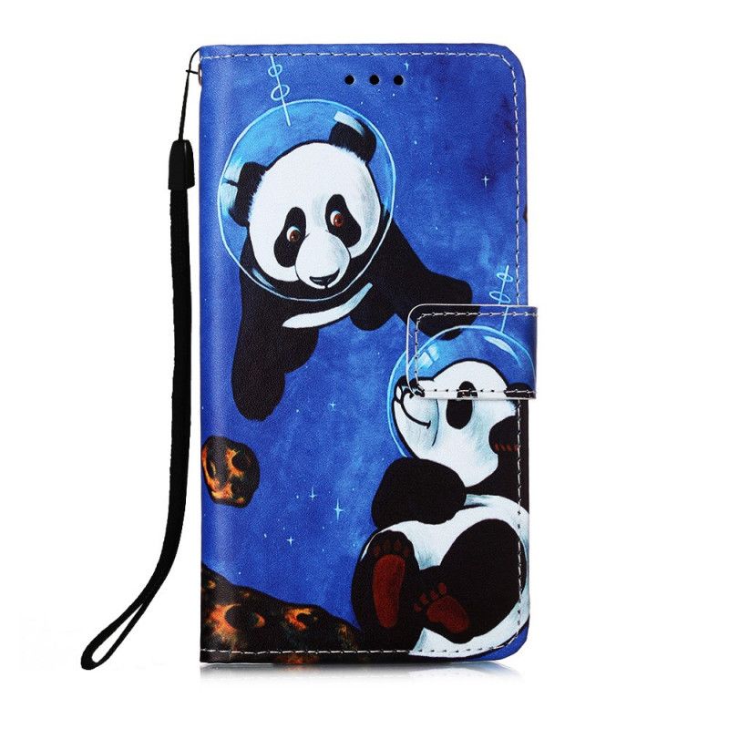 Housse Samsung Galaxy A51 5g Panda Cosmonautes