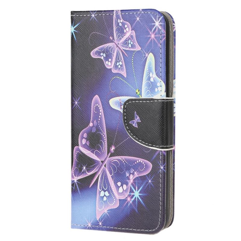 Housse Samsung Galaxy A51 5g Papillons Néons