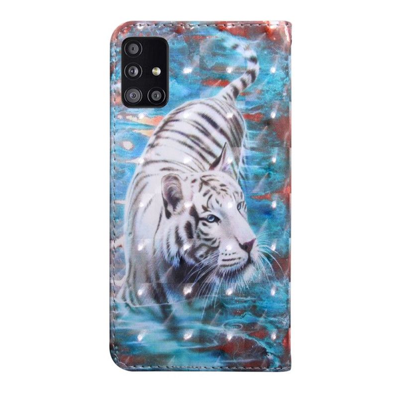 Housse Samsung Galaxy A51 5g Tigre Dans L'eau