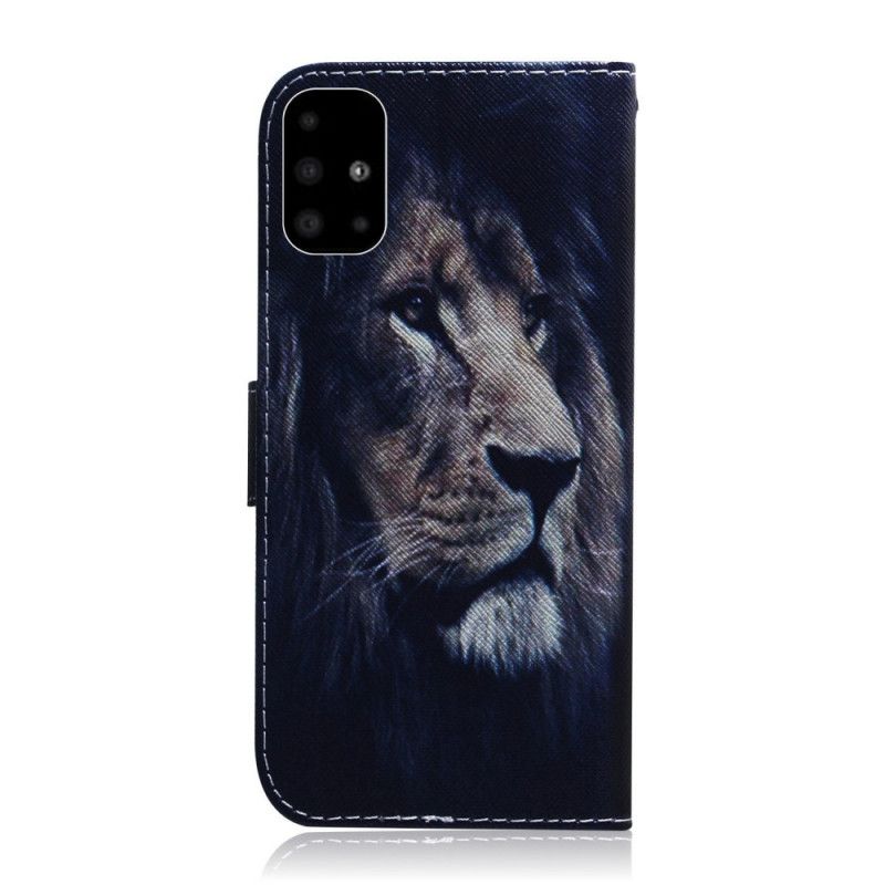 Housse Samsung Galaxy A51 Dreaming Lion