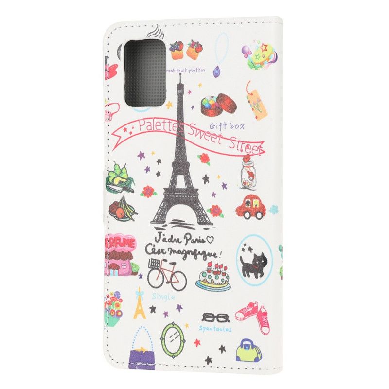 Étui Housse Samsung Galaxy A51 J'adore Paris