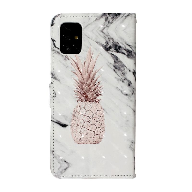 Housse Samsung Galaxy A51 Light Spot Ananas