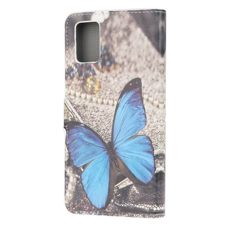 Housse Samsung Galaxy A51 Papillons Et Fleurs