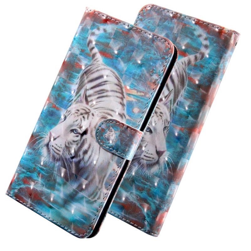 Housse Samsung Galaxy A51 Tigre Dans L'eau