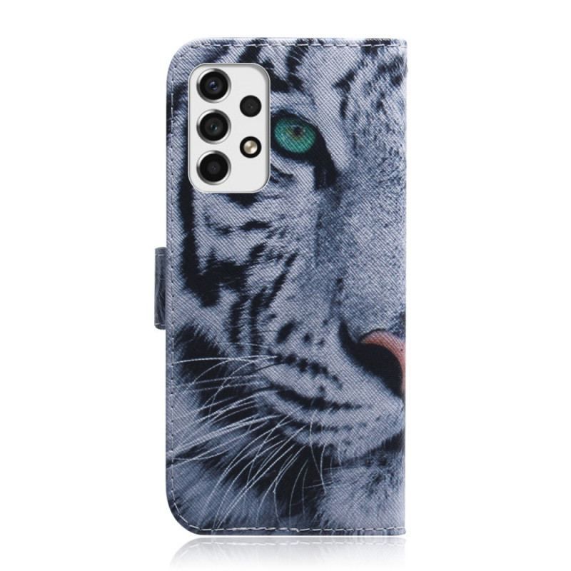 Housse Samsung Galaxy A53 5G Face de Tigre