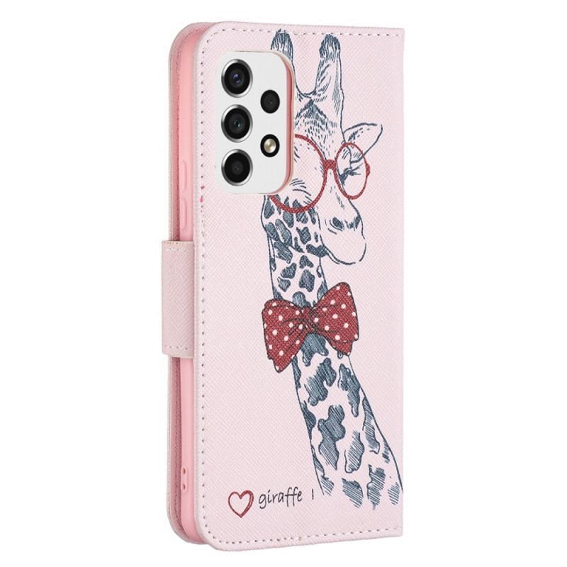 Housse Samsung Galaxy A53 5G Girafe Intello