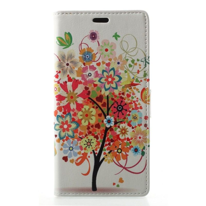 Housse Samsung Galaxy A6 Arbre Fleuri