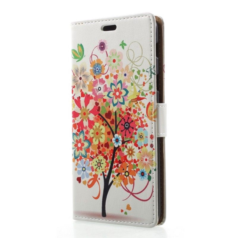 Housse Samsung Galaxy A6 Arbre Fleuri