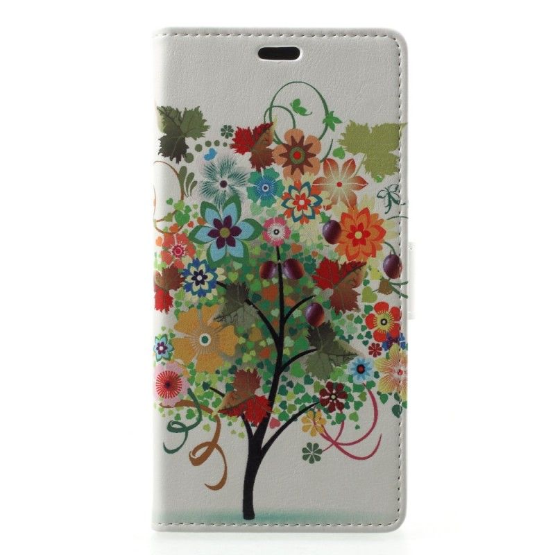 Housse Samsung Galaxy A6 Arbre Fleuri