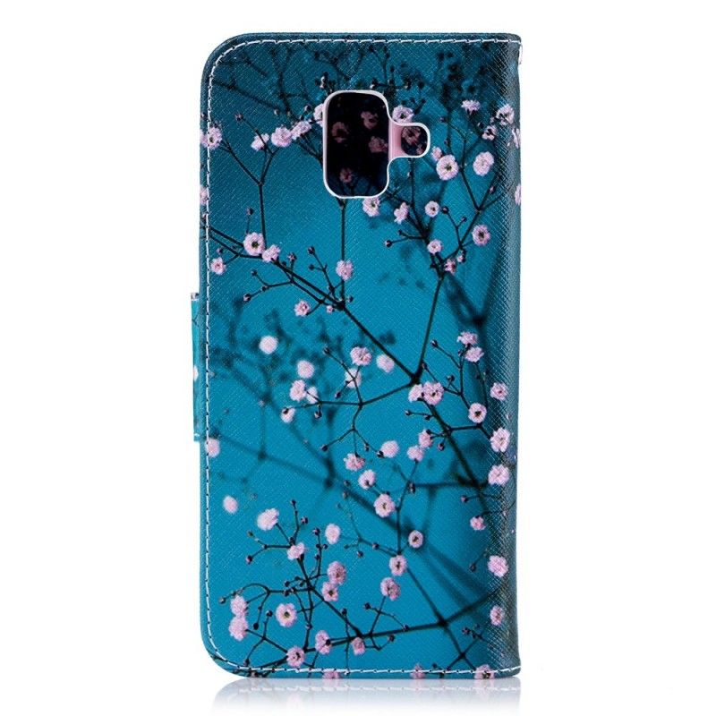 Housse Samsung Galaxy A6 Arbre Fleuri