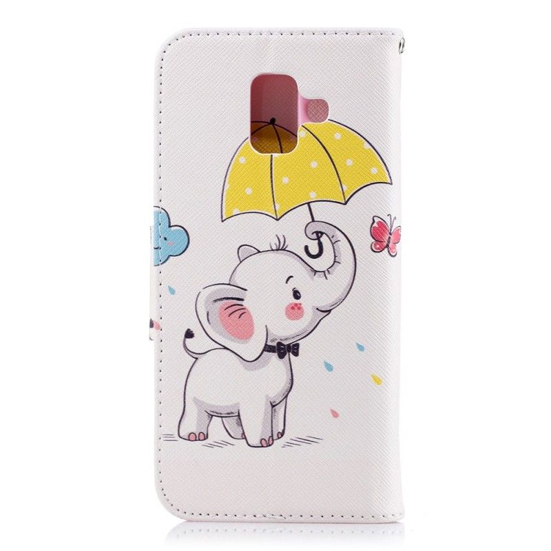 Housse Samsung Galaxy A6 Bébé Éléphant