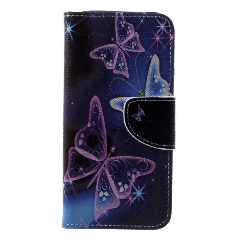 Étui Housse Samsung Galaxy A6 Butterflies