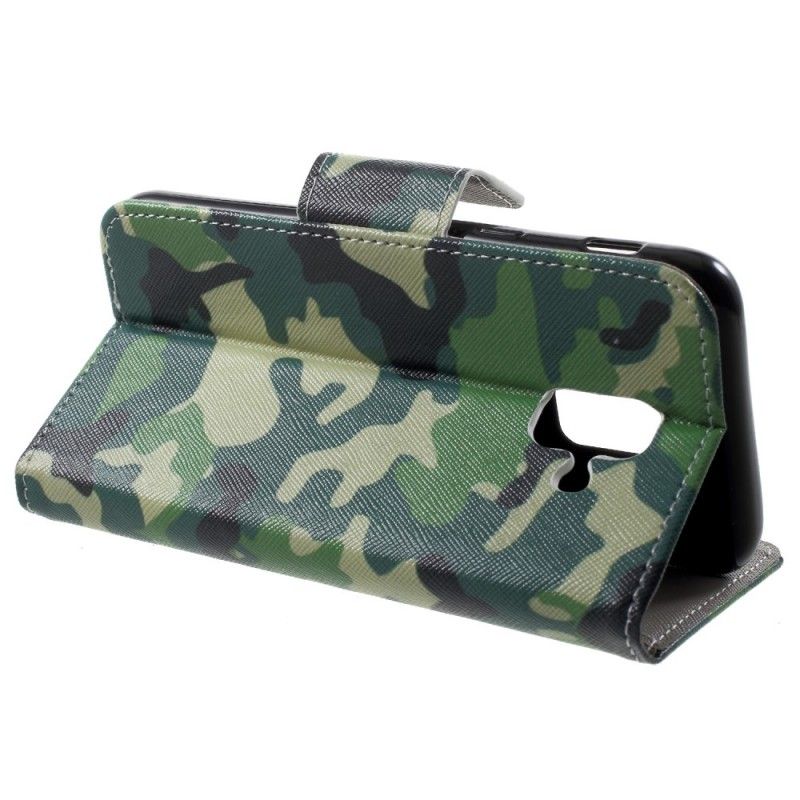 Étui Housse Samsung Galaxy A6 Camouflage Militaire