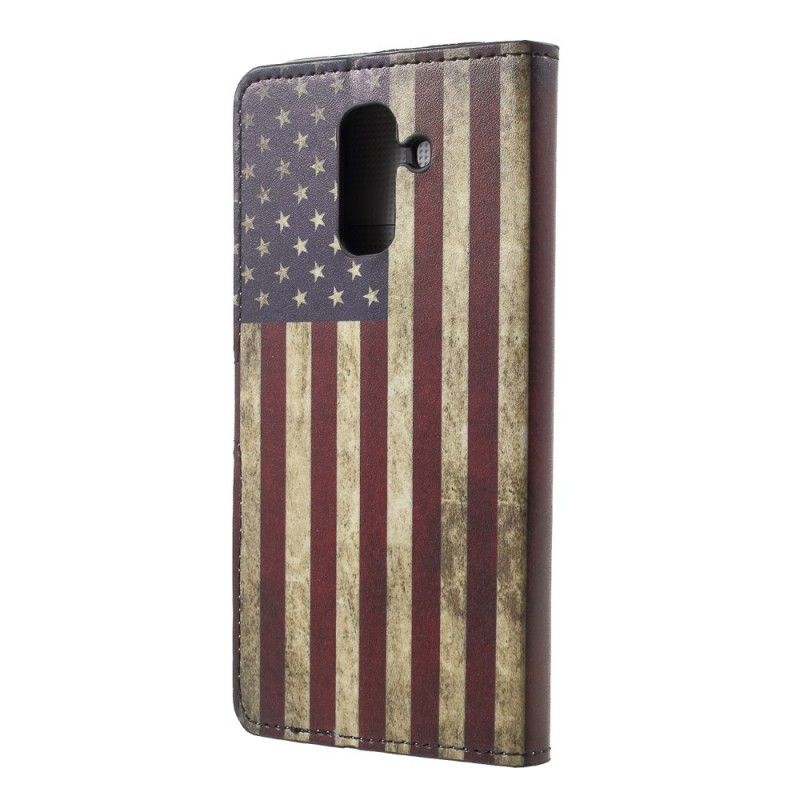 Housse Samsung Galaxy A6 Drapeau Usa