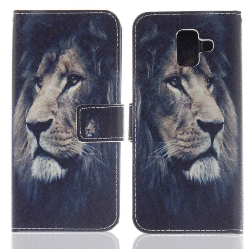 Housse Samsung Galaxy A6 Dreaming Lion