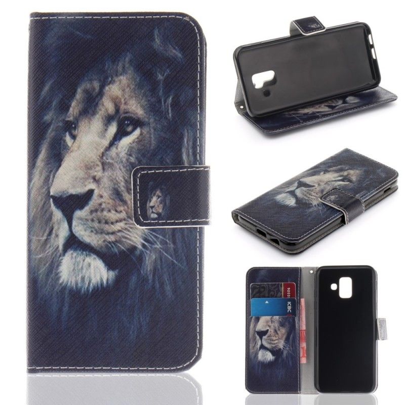 Housse Samsung Galaxy A6 Dreaming Lion