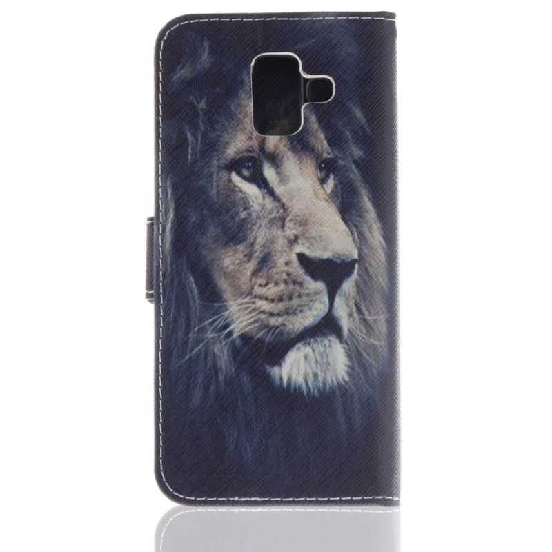 Housse Samsung Galaxy A6 Dreaming Lion