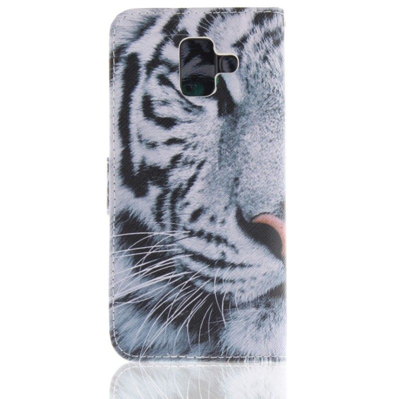 Housse Samsung Galaxy A6 Face De Tigre