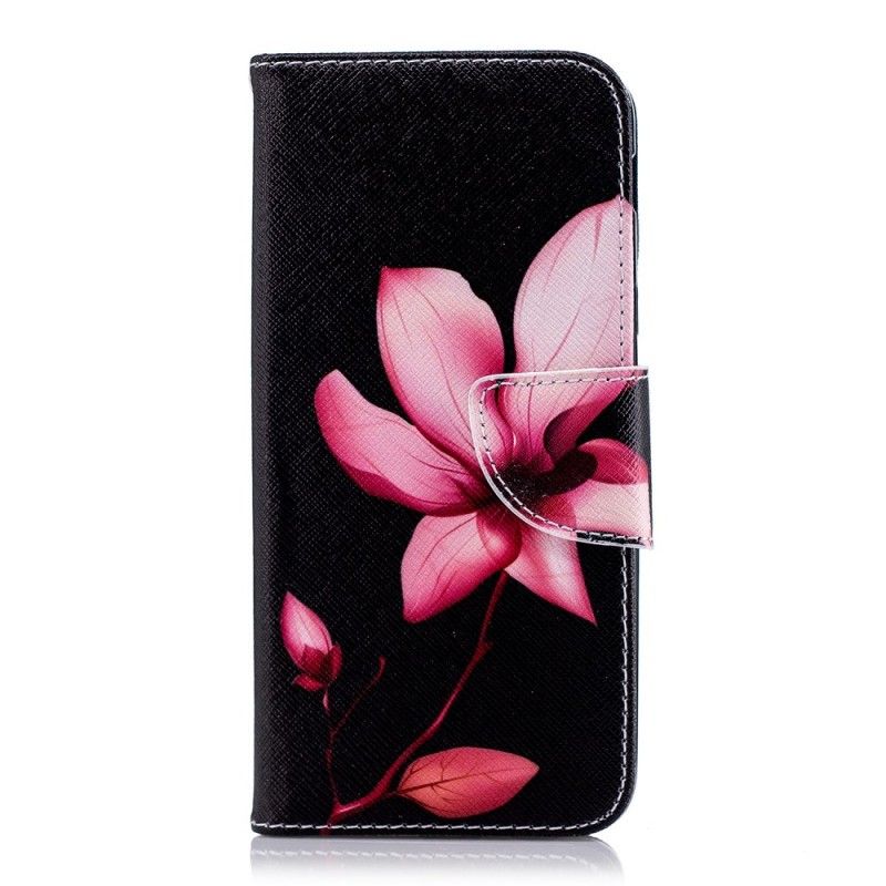 Housse Samsung Galaxy A6 Fleur Rose