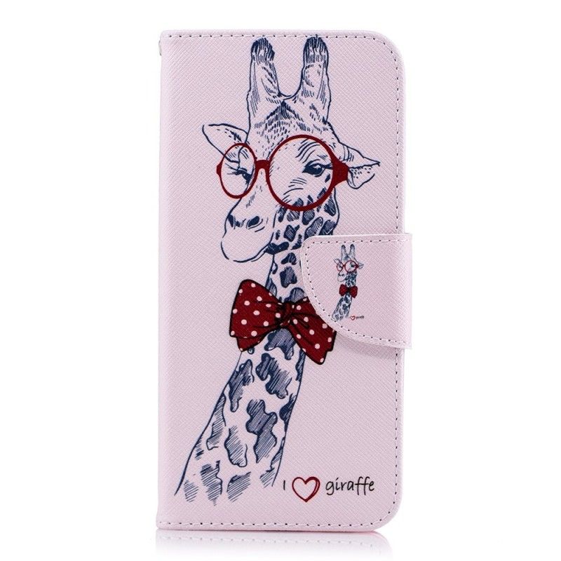 Housse Samsung Galaxy A6 Girafe Intello