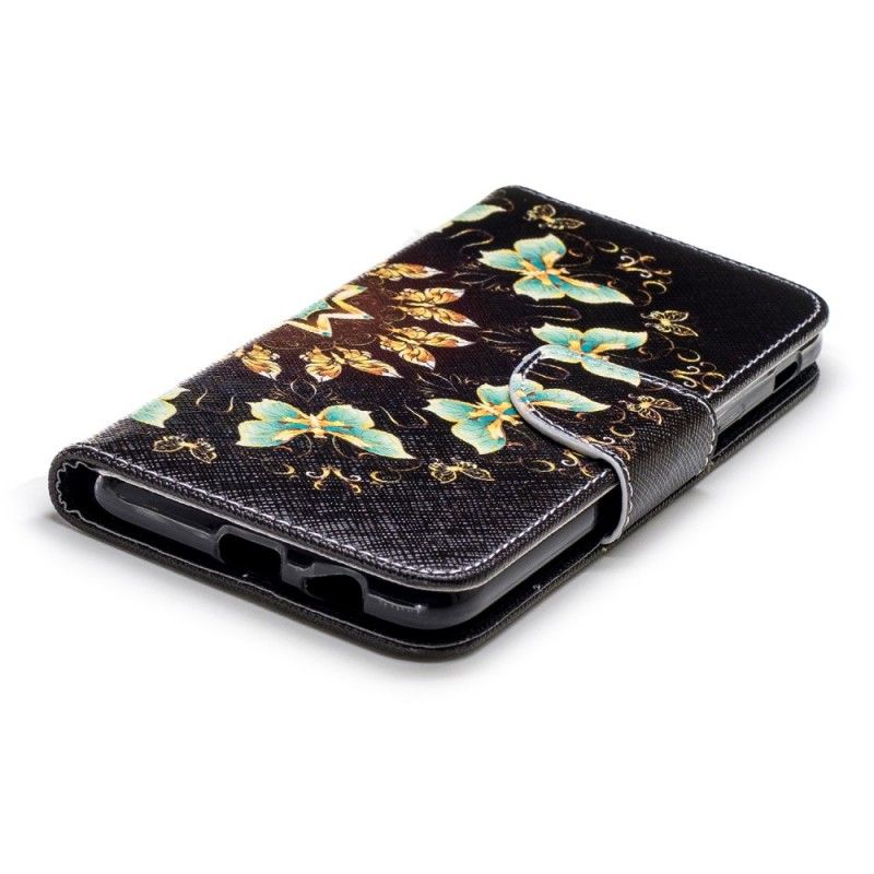 Housse Samsung Galaxy A6 Mandala Papillons