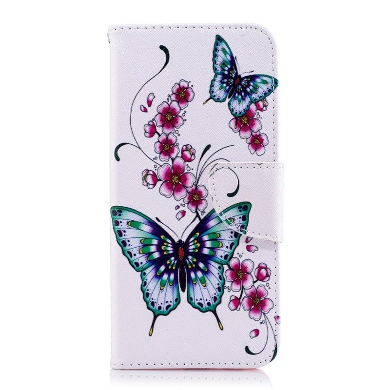 Housse Samsung Galaxy A6 Merveilleux Papillons