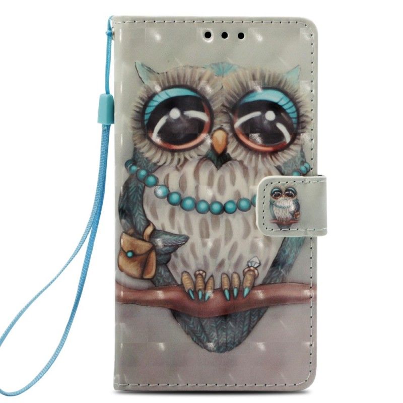 Housse Samsung Galaxy A6 Miss Hibou 3d