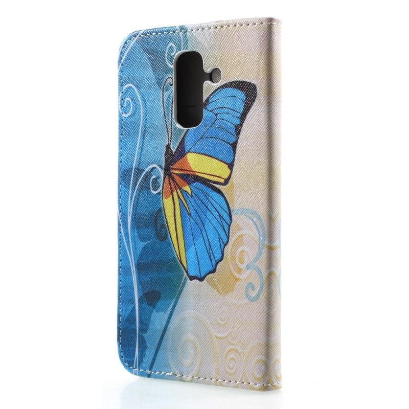 Housse Samsung Galaxy A6 Plus Butterflies