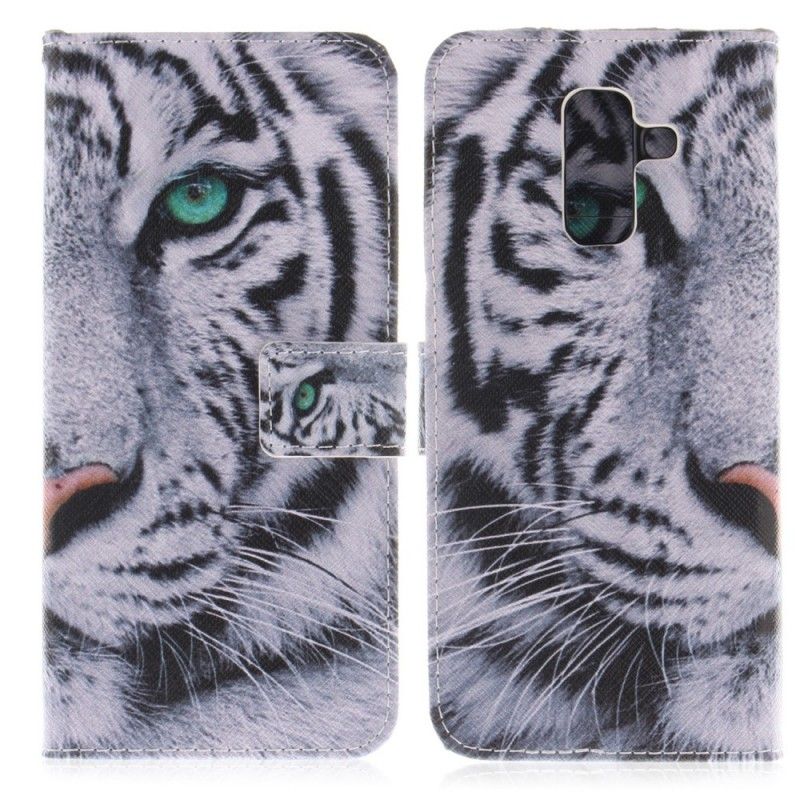 Housse Samsung Galaxy A6 Plus Face De Tigre