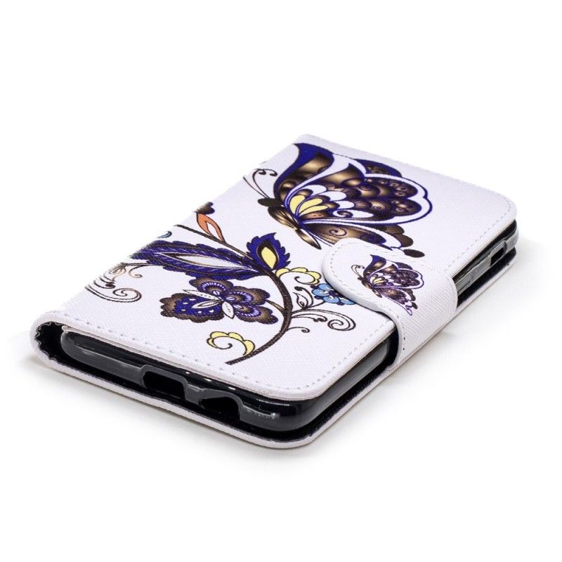 Housse Samsung Galaxy A6 Tattoo Papillon