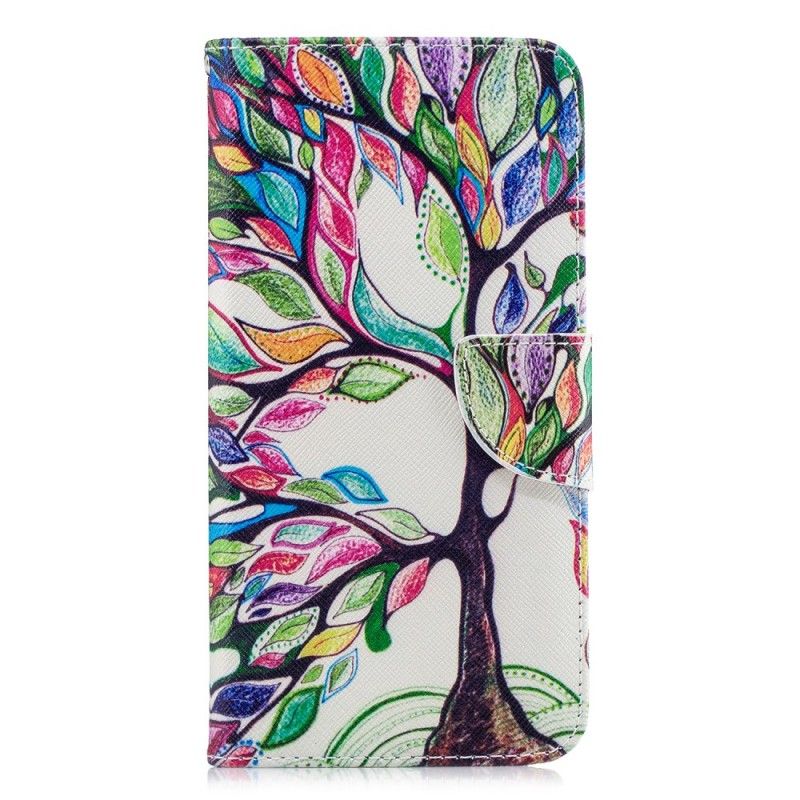 Housse Samsung Galaxy A7 Arbre Coloré