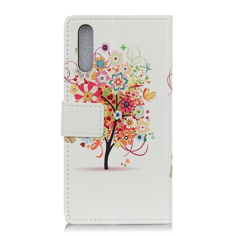 Housse Samsung Galaxy A70 Arbre Fleuri