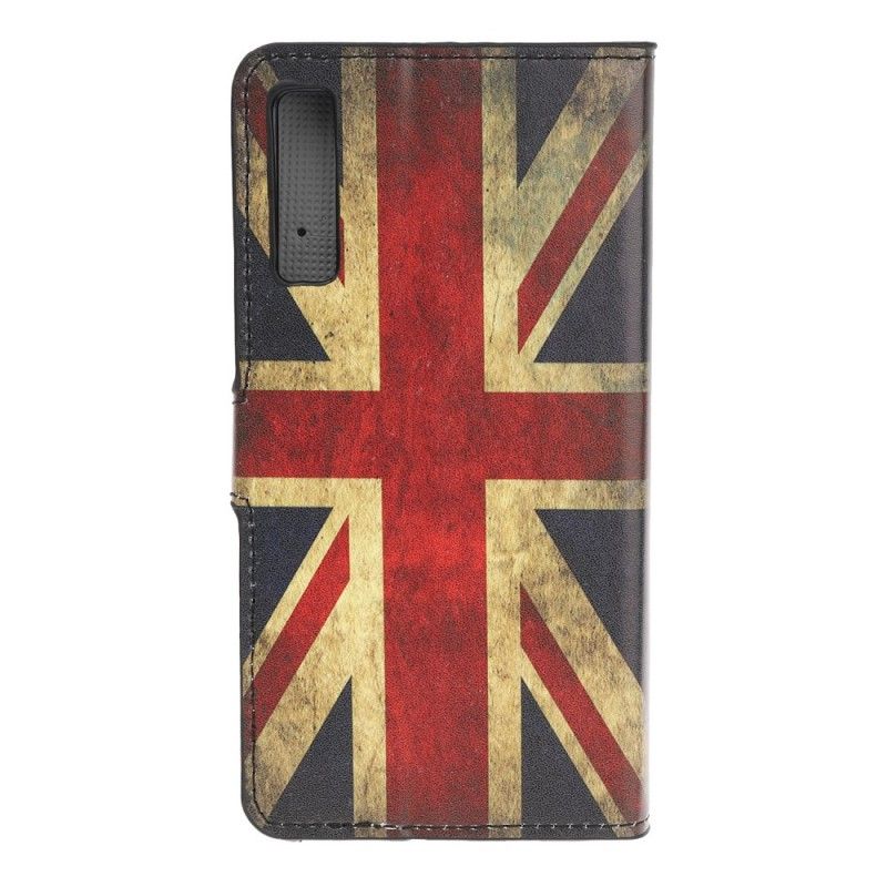 Étui Housse Samsung Galaxy A70 Drapeau Angleterre