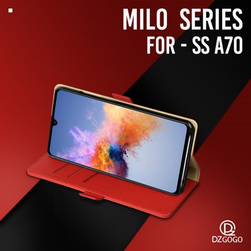 Housse Samsung Galaxy A70 Dzgogo Milo Series