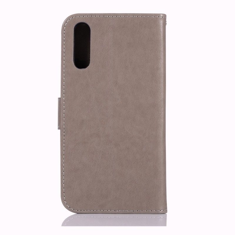 Housse Samsung Galaxy A70 Effet Cuir Attrape Rêves Hibou