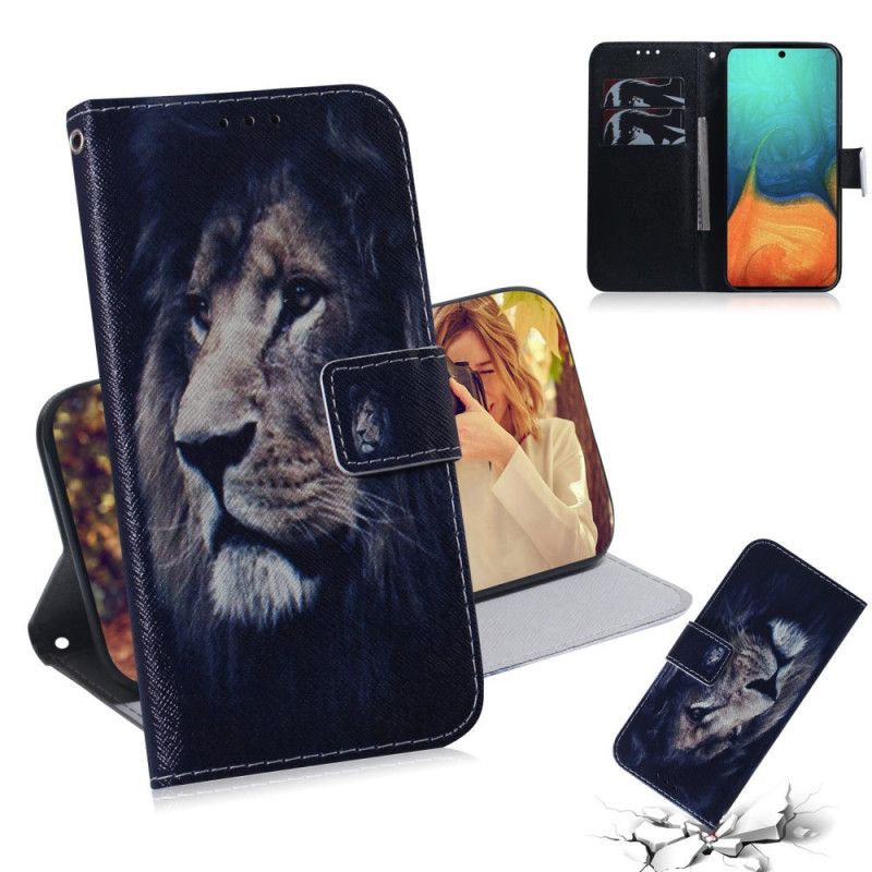 Housse Samsung Galaxy A71 Dreaming Lion