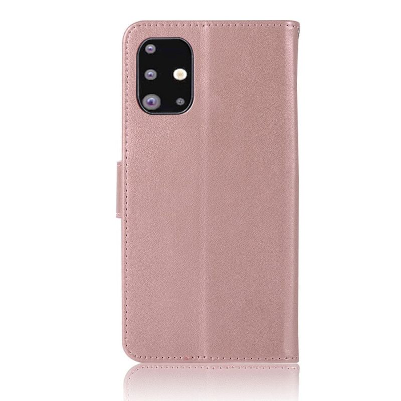 Housse Samsung Galaxy A71 Effet Cuir Attrape Rêves Hibou