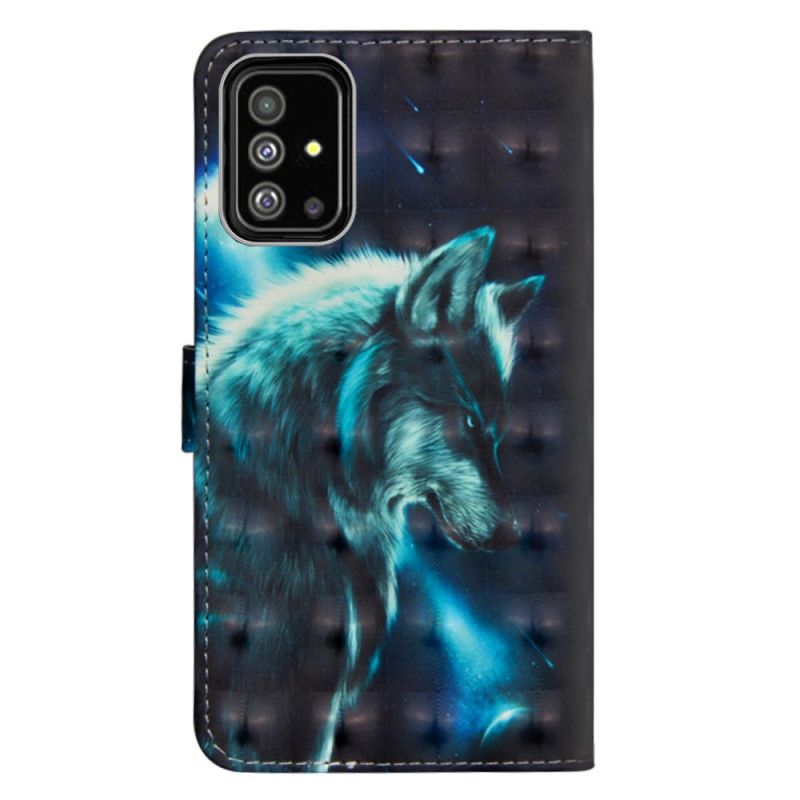 Housse Samsung Galaxy A71 Loup Majestueux