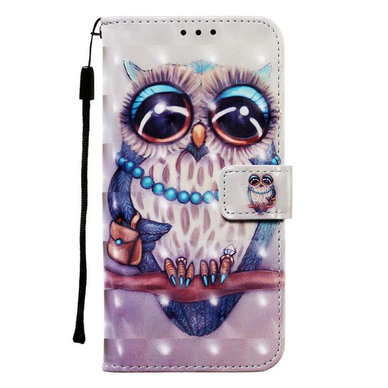 Housse Samsung Galaxy A71 Miss Hibou