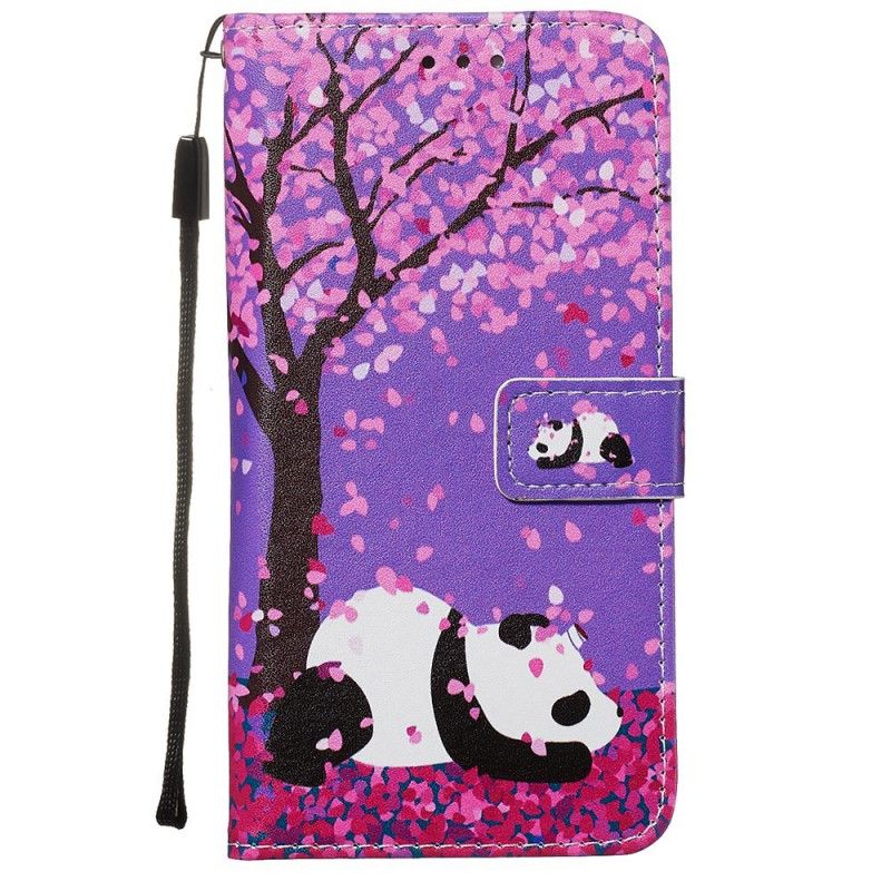 Housse Samsung Galaxy A71 Panda À L'arbre Chinois