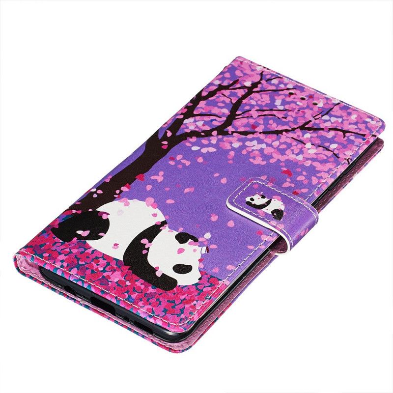 Housse Samsung Galaxy A71 Panda À L'arbre Chinois